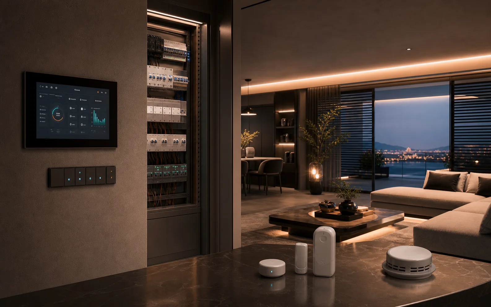 Premium home with smart automation and intelligent energy management in Menorca