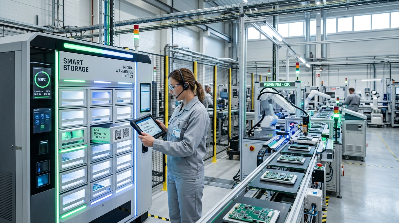 Smart Storage en Planta de Producción
